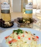 Covey Run whites w seafood pasta-4.JPG